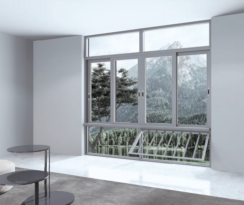 ZJK100 Non Broken Bridge Sliding Window - Landscape Series